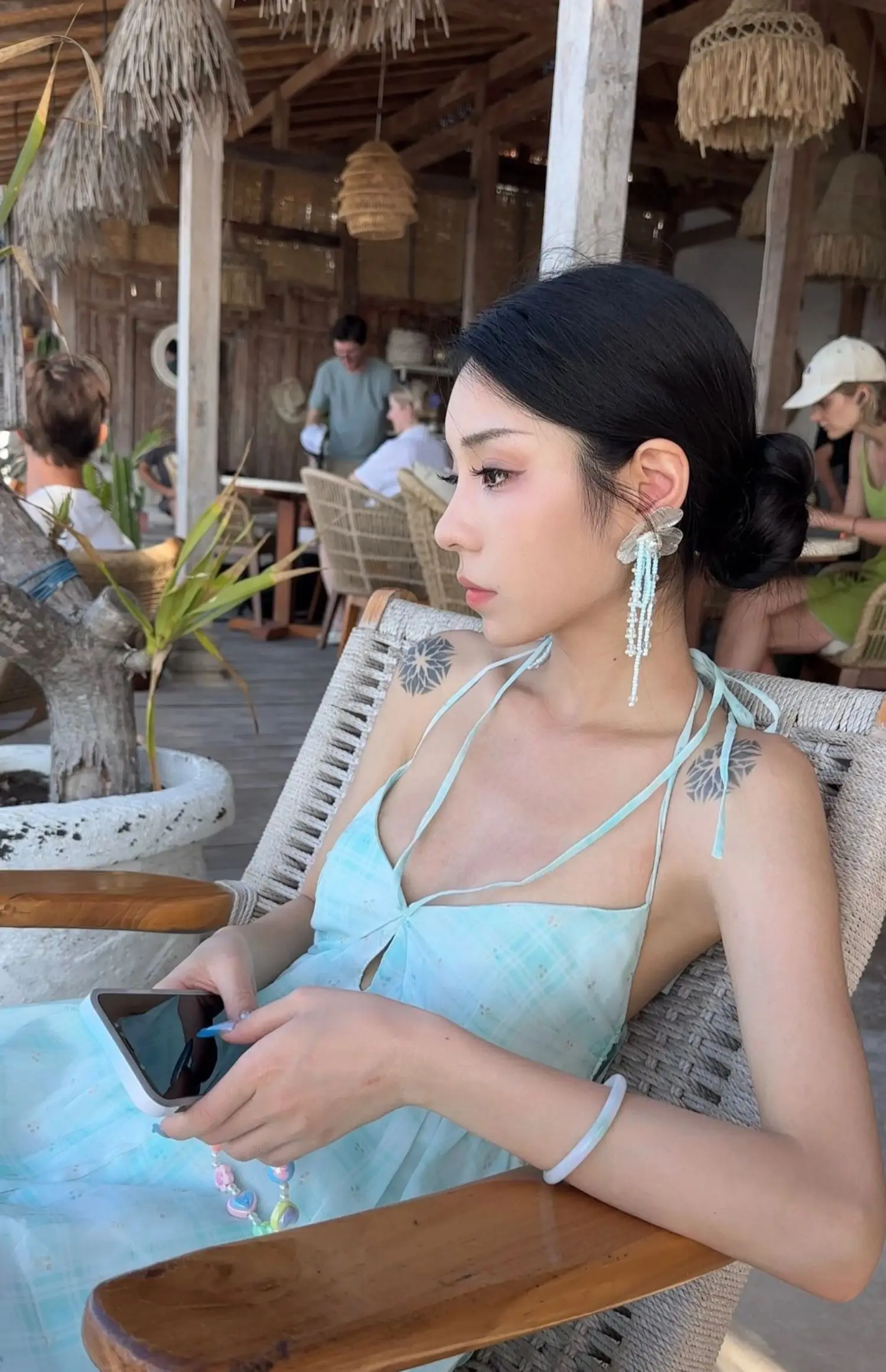 Robes femmes vacances automne hiver à manches longues moulante élasticité confortable respirant forme chaude contrôle hanche-serrant Sexy