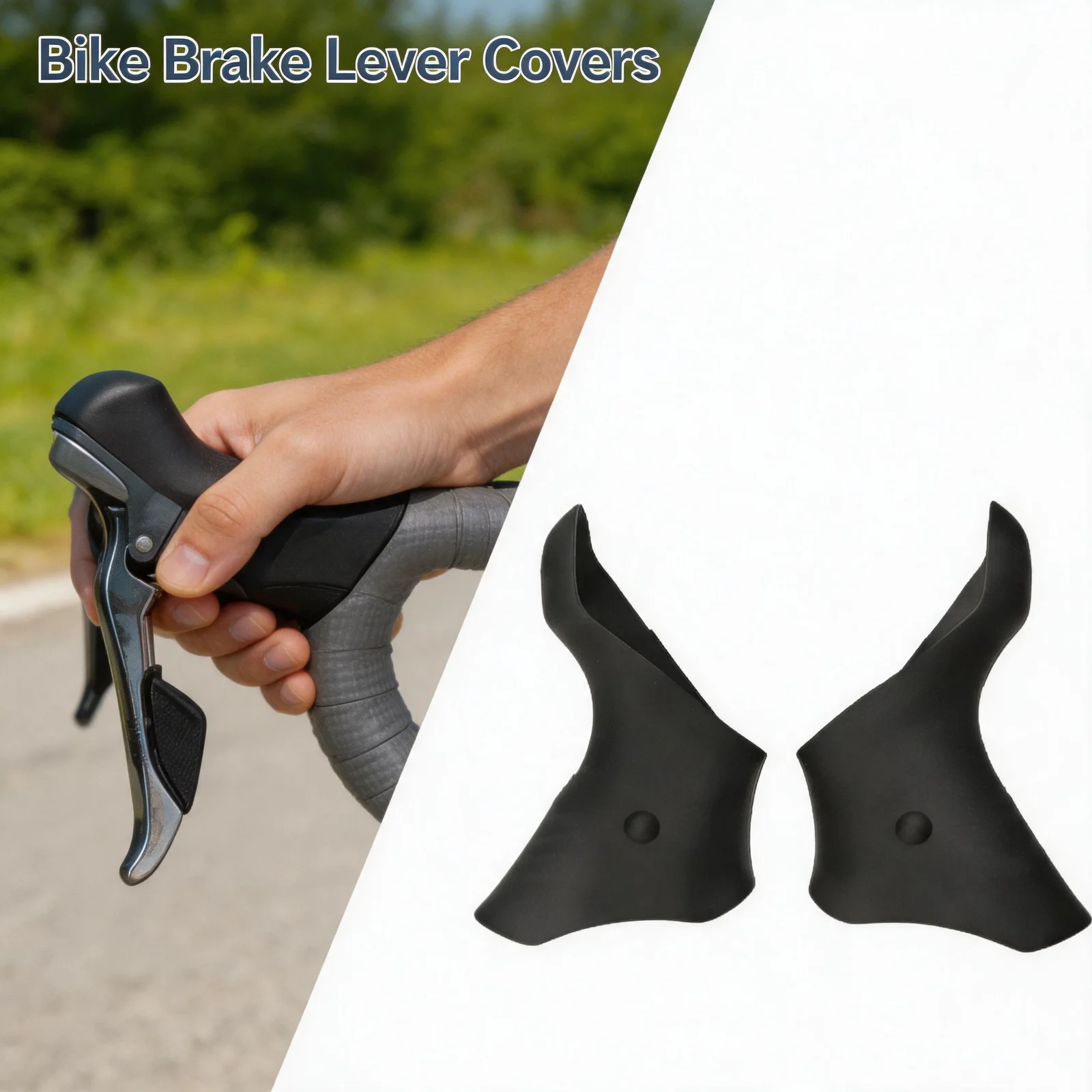 1 Pair STI Lever Hood Bracket Hoods for 105 Ultegra ST-6600 ST-6603 ST-5600 Shifter Cover Set for 6600 5601 5603 6601 Shifters