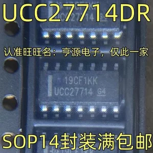 10PCS UCC27714DR UCC27714 SOP-14 Gate drivers Free Shipping