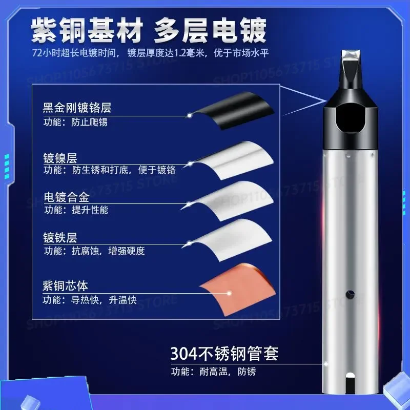 for 5Pcs USB Soldering Iron Head 911G for Automatic Soldering Machine Data Cable One Word Nozzle 205 Soldering Tip