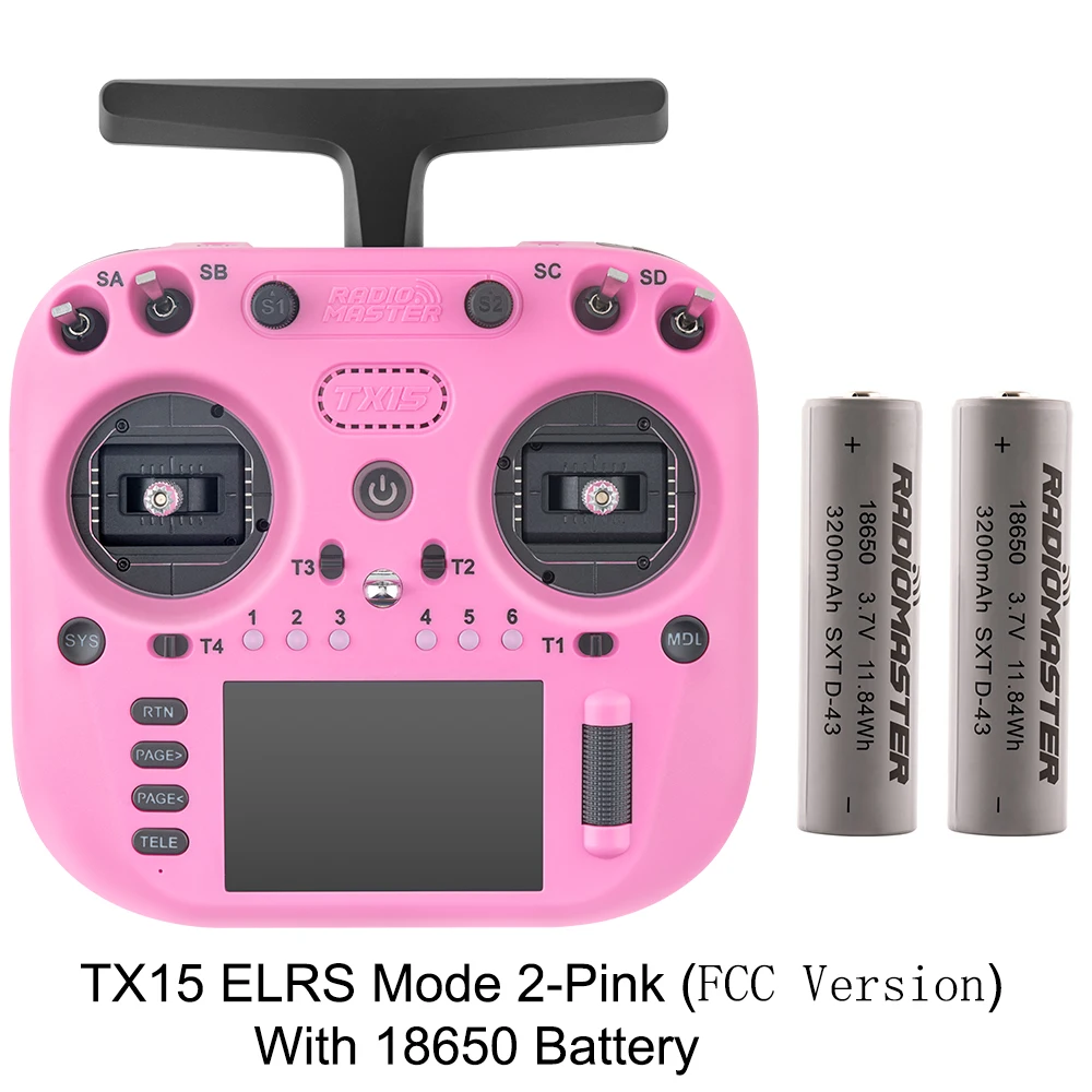 Pre-Order Radiomaster TX15 3,5 inch IPS touchscreen radiocontroller ExpressLRS V5.0 Hall Gimbal ingebouwde gyromicrofoon