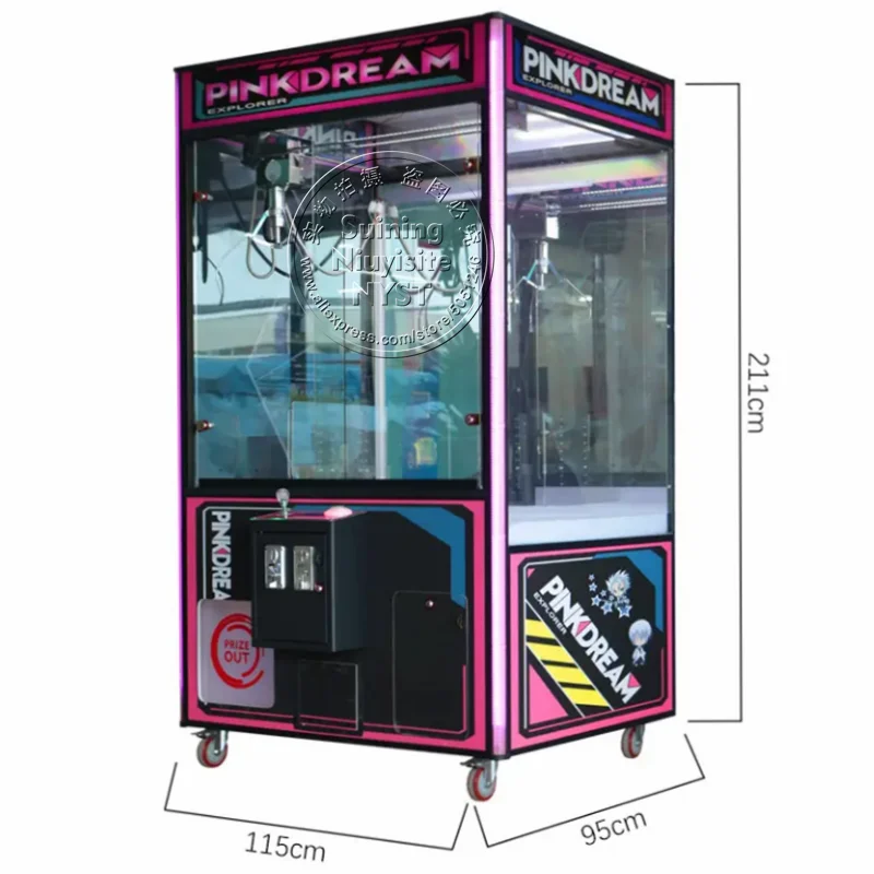 4 Players Large Claw Crane Games Center Shopping Malls Catch Big Stuffed Animal Plush Toy Gift Amusement Vending Arcade Machines