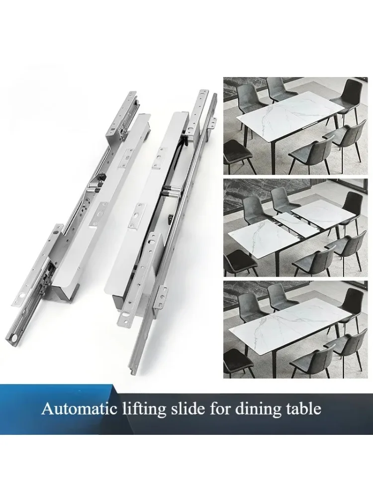 Tafelschuifrail Klaptafel Uittrekbare hardwareaccessoires Robuust rekbaar Multifunctioneel telescopisch dineren - afbeelding 2