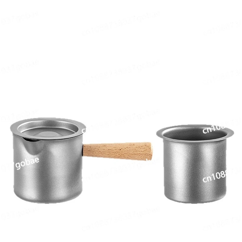 

Cup Tea Leak Filter Solid Wood Side Handle Outdoor Travel Tea Set Accessories