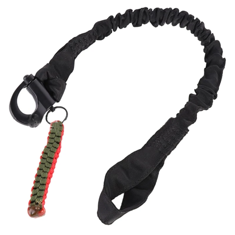 Stretchable Safety Lanyard Adjustable Quick Release Safety Sling Lanyard