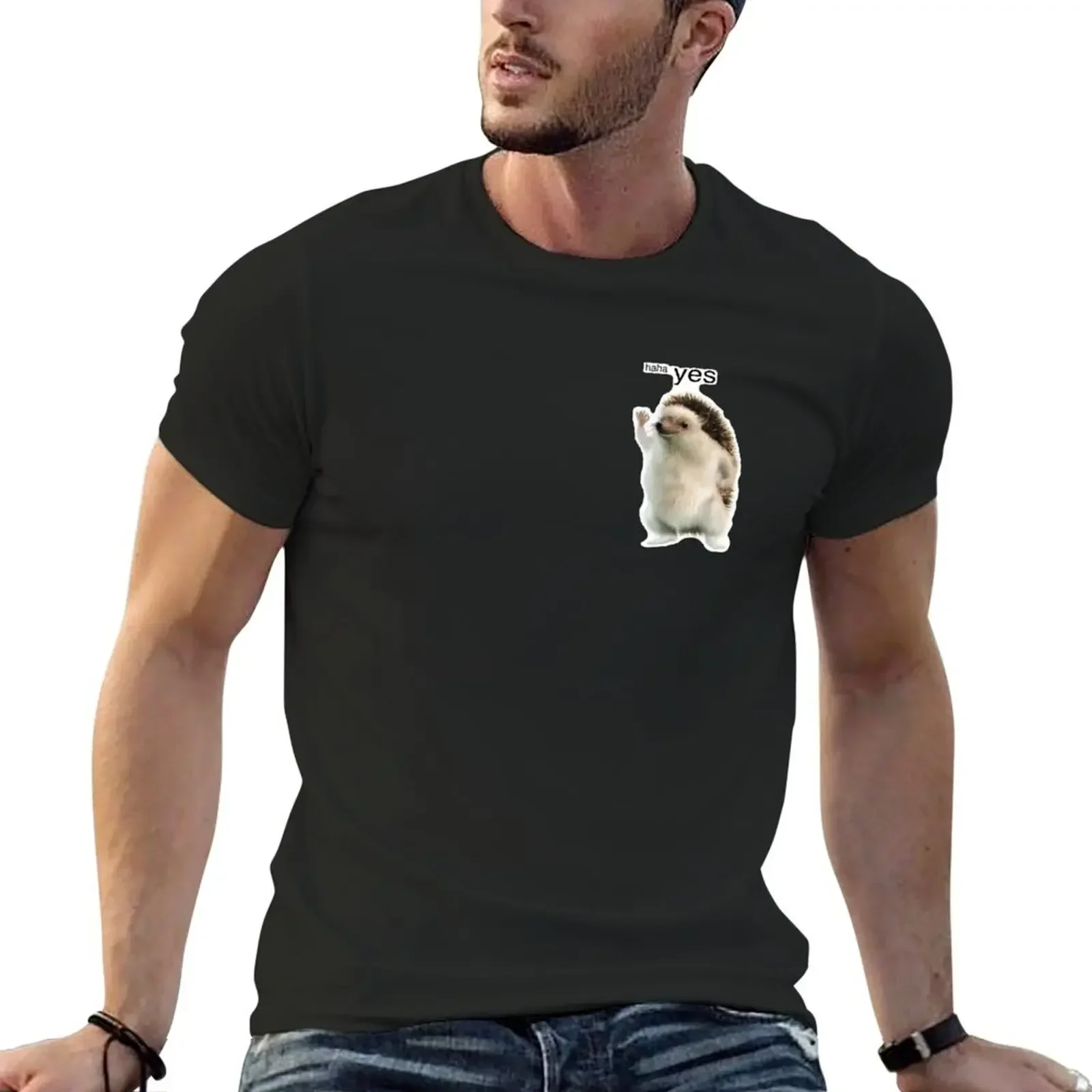 

haha yes T-Shirt oversizeds boys animal print mens t shirts