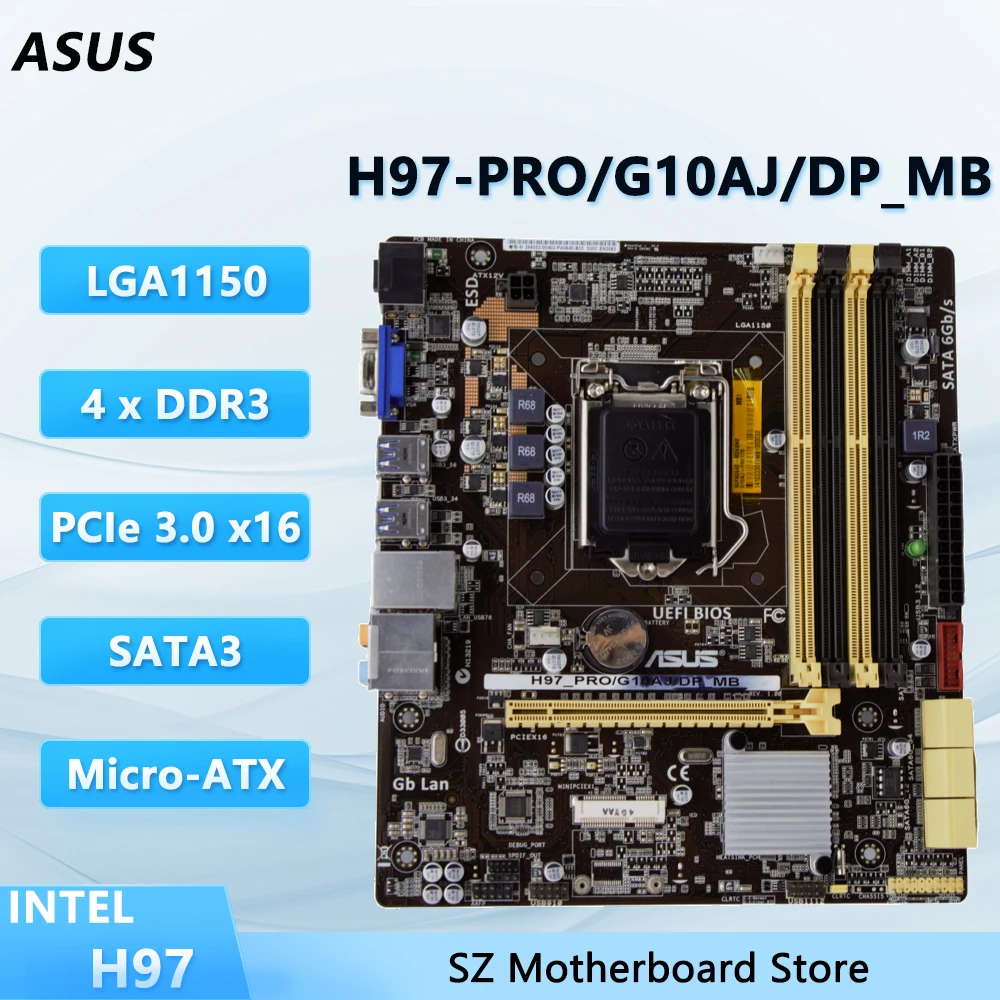 Asus H97-PRO/G10AJ/… - image