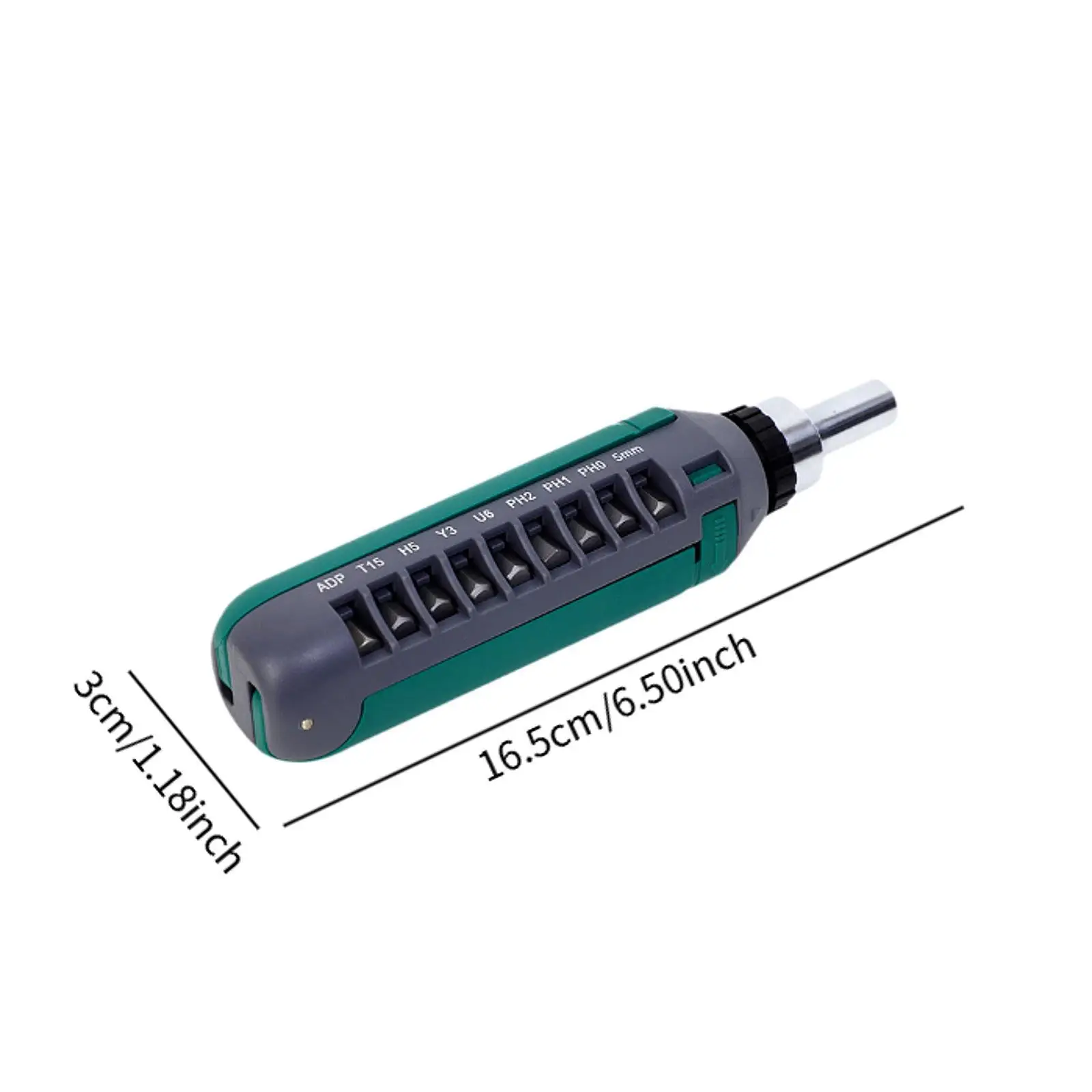 Set di cacciaviti a cricchetto Kit di strumenti di riparazione esagonale per spazio stretto per mobili