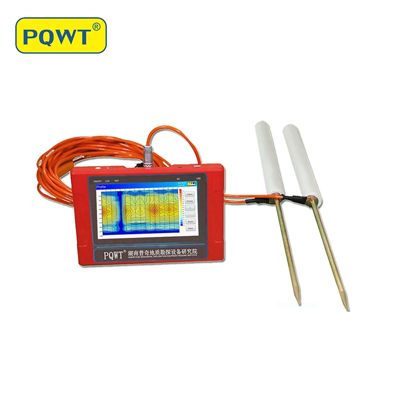 

PQWT-TC150 Water Detection Machine 150m Deep Groundwater Finding Instruments Portable Water Detector Underground Water Locator