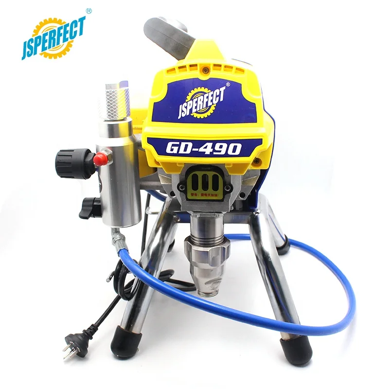 High Pressure Paint Machine Electric Airless Paint Sprayer 3.5L