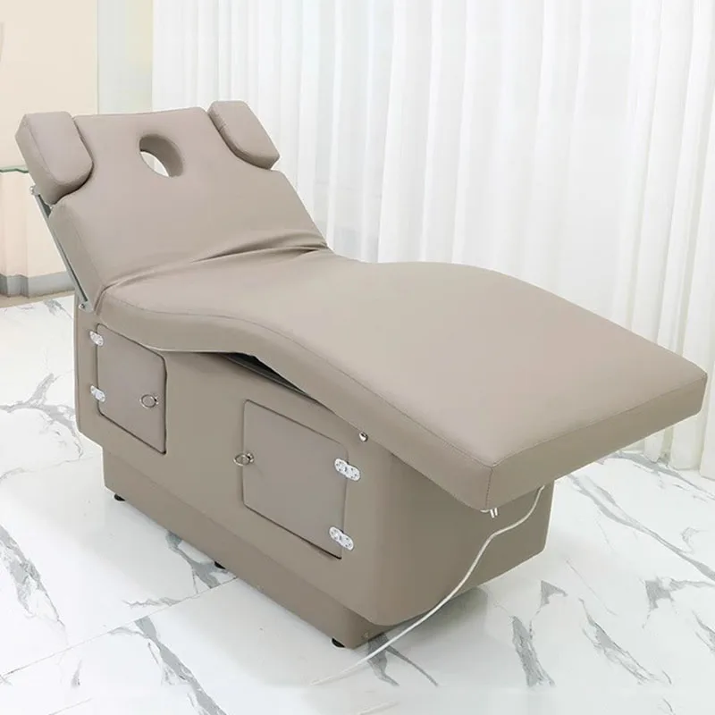 Physiotherapy Cosmetic Massage Tables Head Spa Bed Electric Luxury Massage Tables Multifunctional Cama Beauty Salon Furniture