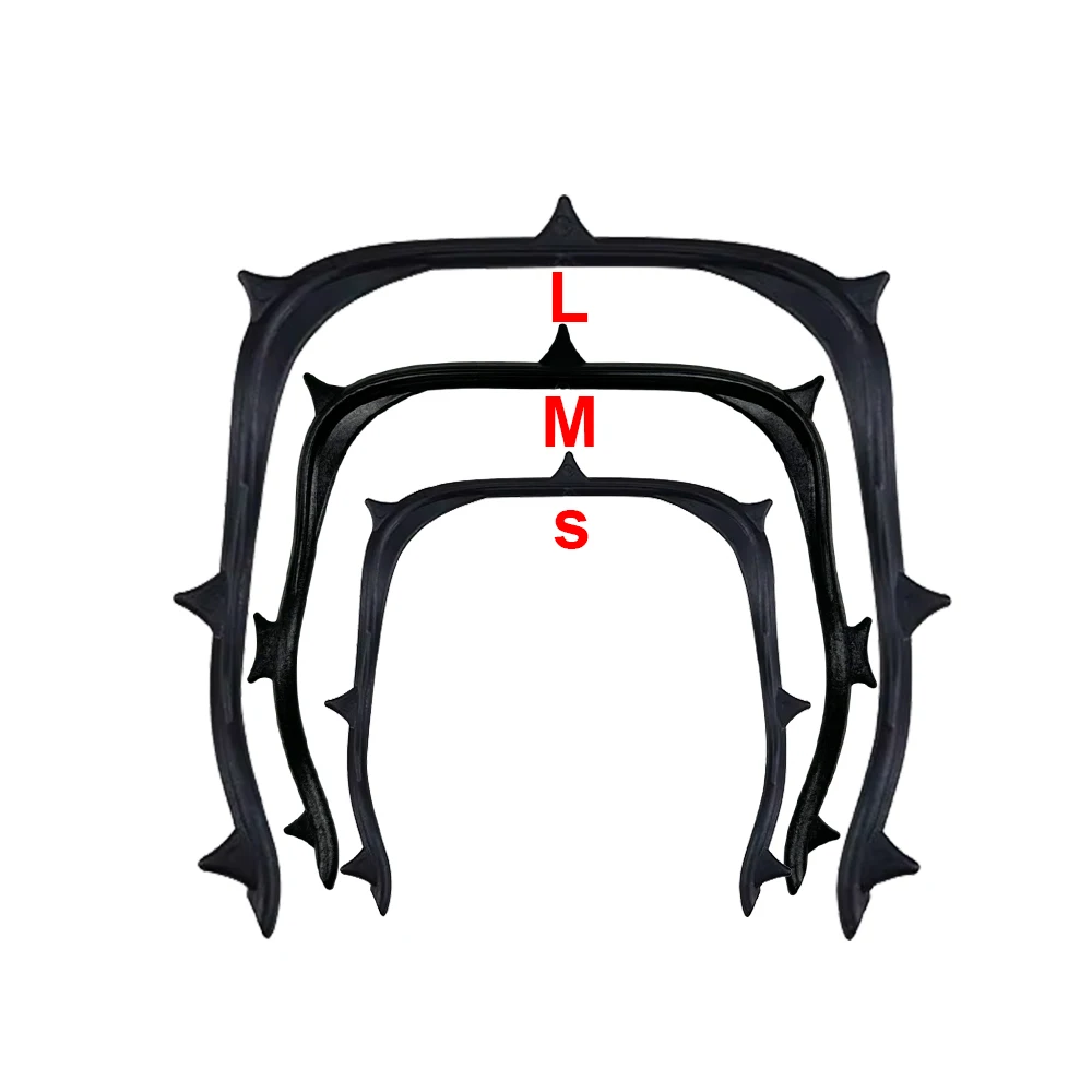1pcs Foldable Frame Rubber Barrier Bracket Dental Frame Carbon Fiber Rubber Dam Sheets Holder Autoclavable Dental Tools