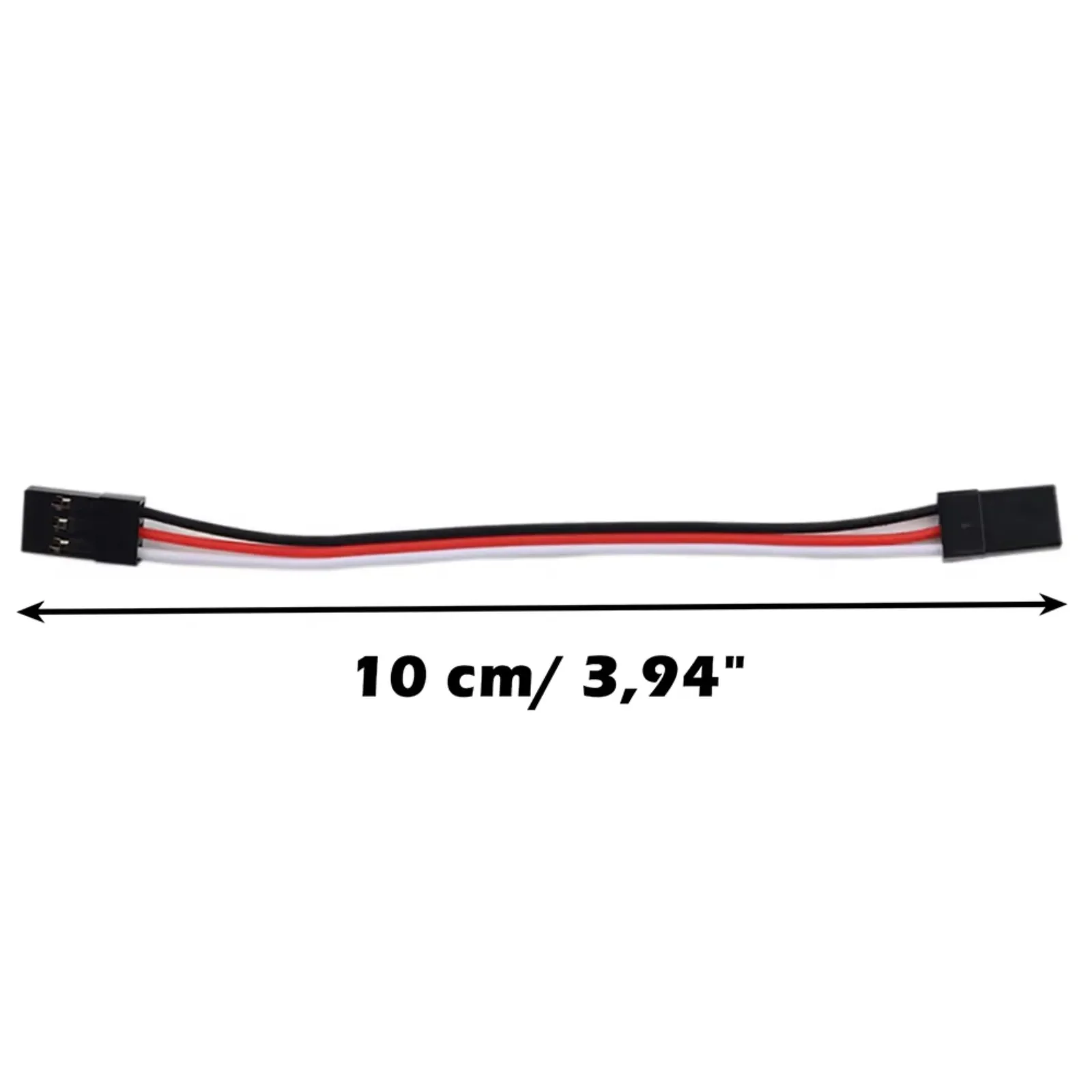Cavo di prolunga servo con spina JR da 10 mm 60 core maschio a maschio AWG22 Servos Linea di collegamento per parti di automobili/robot RC
