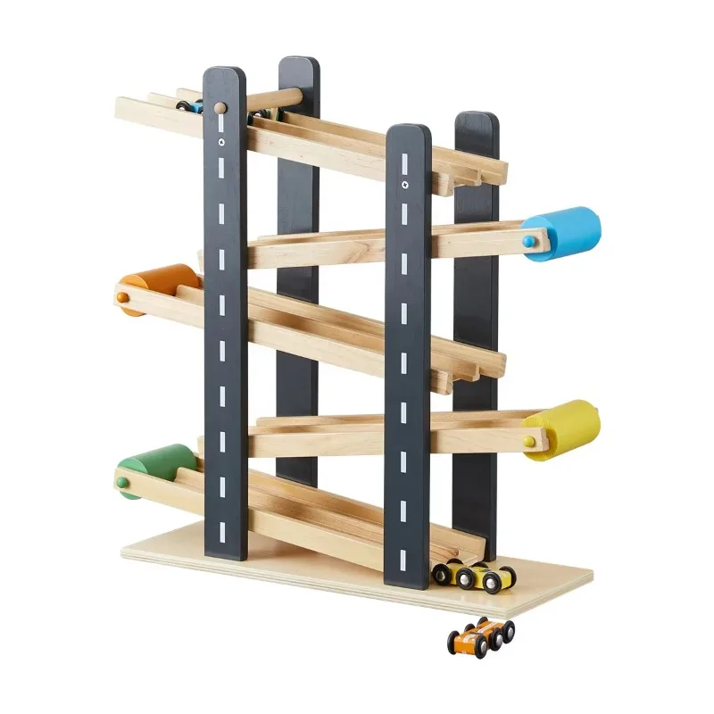 

Track Kids Toddler Table Wooden Racing Track Rail Set Jungle Wooden Toys Train Track Hot