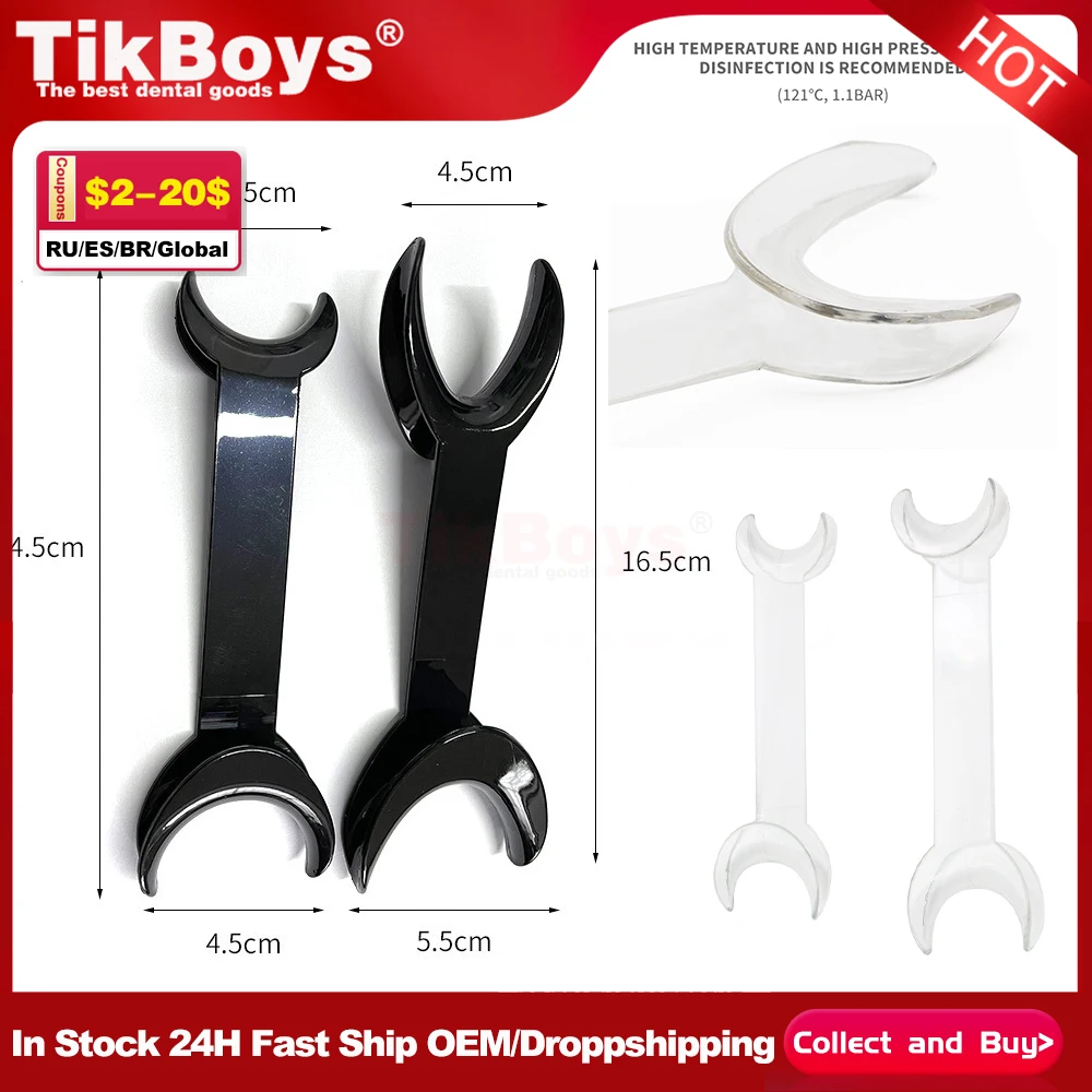 

Dental Double-headed Intraoral Cheek Lip Retractor Mouth Opener Dental Intraoral Mouth Expanders dentistry materials orthodontic