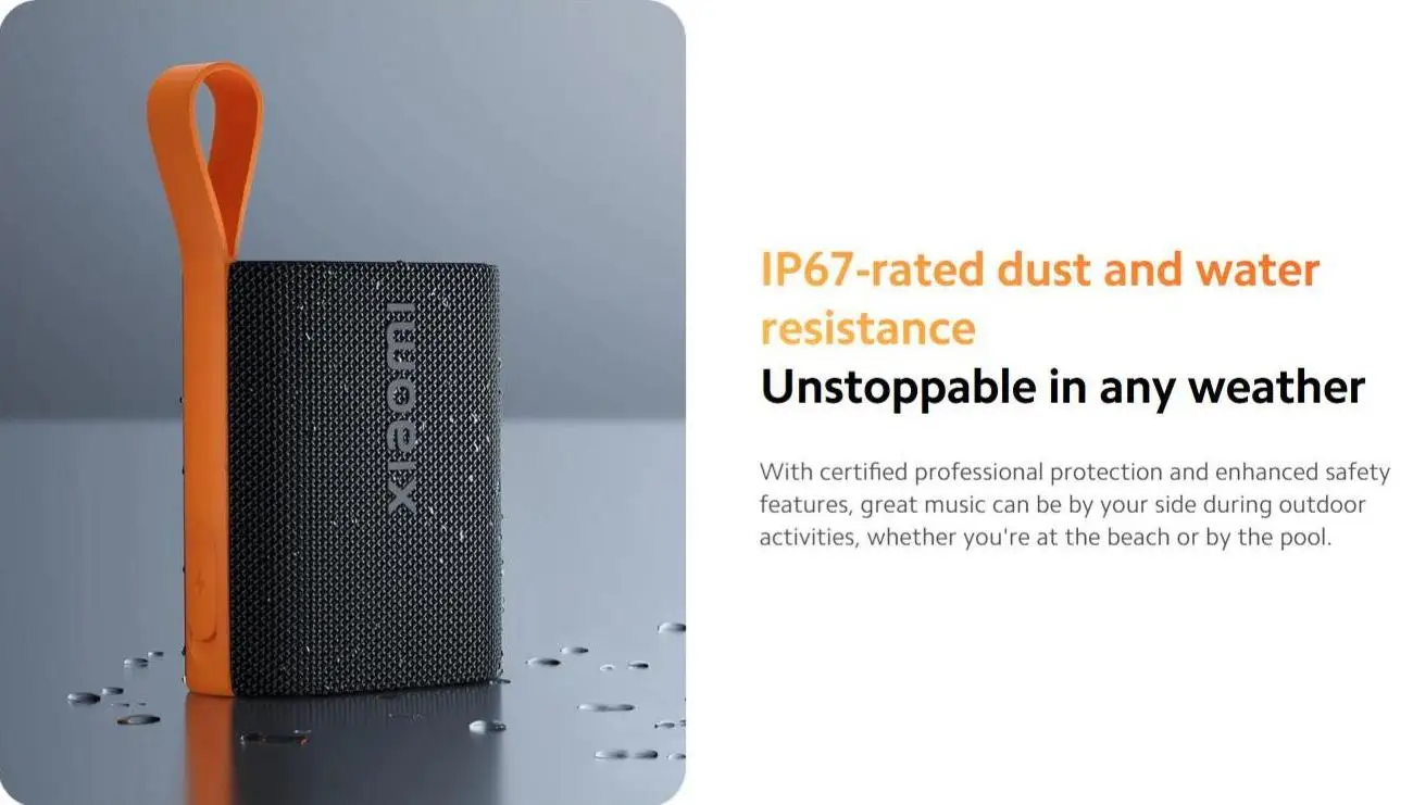 Globale Version Xiaomi Sound Pocket, tragbarer kabelloser Lautsprecher, TWS-Stereo-Kombination, 1000 mAh 10 Stunden Akkulaufzeit, IP67 Bluetooth 5.4 – Detail 5