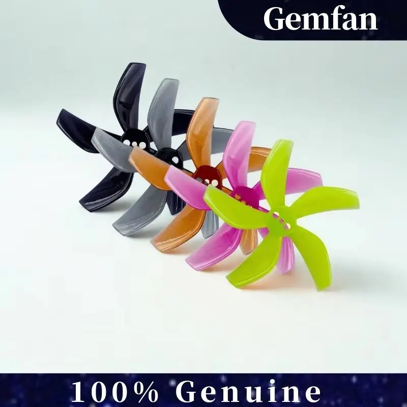 

4 пары/8 шт. Gemfan D51-5 Cinewhoop реквизит 2 дюйма 51 мм 5-лопастной пропеллер для ПК для RC FPV Racing Tinywhoop Cinewhoop канальный дрон