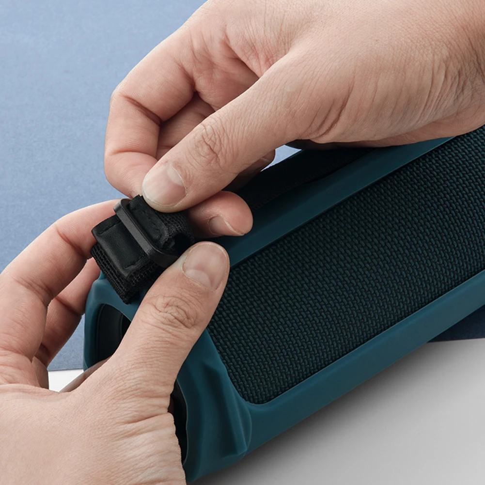 غطاء سيليكون مناسب مخصص لمكبر الصوت JBL Flip5، ممتص للصدمات موثوق به وسهل الحمل لمحبي الموسيقى المغامرة #6