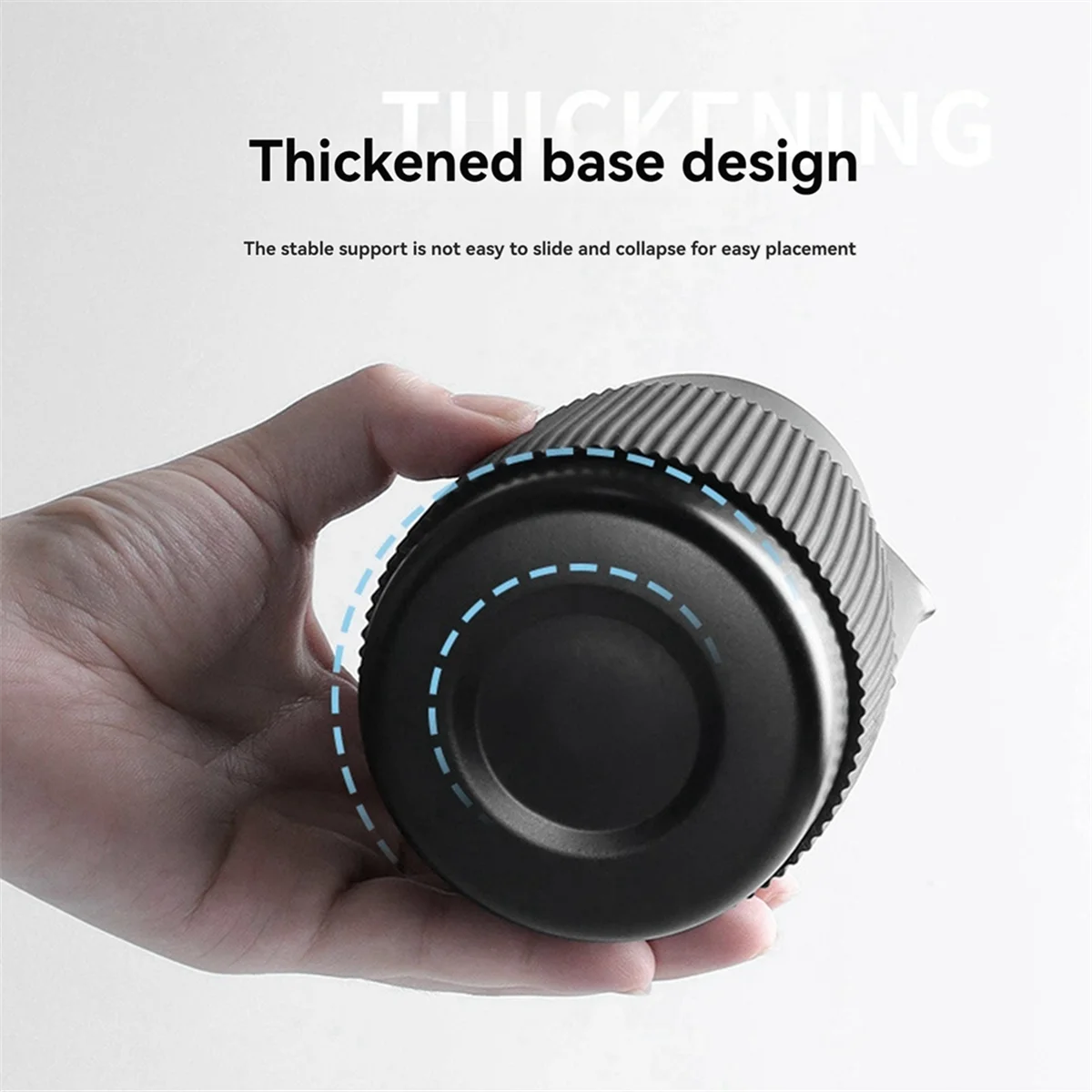 Pointed Mouth Oblique Mouth Pull Design Cup Solid Color Milk Foam Cup Anti-Scalding Pull Design Cup 420ml-A70Z