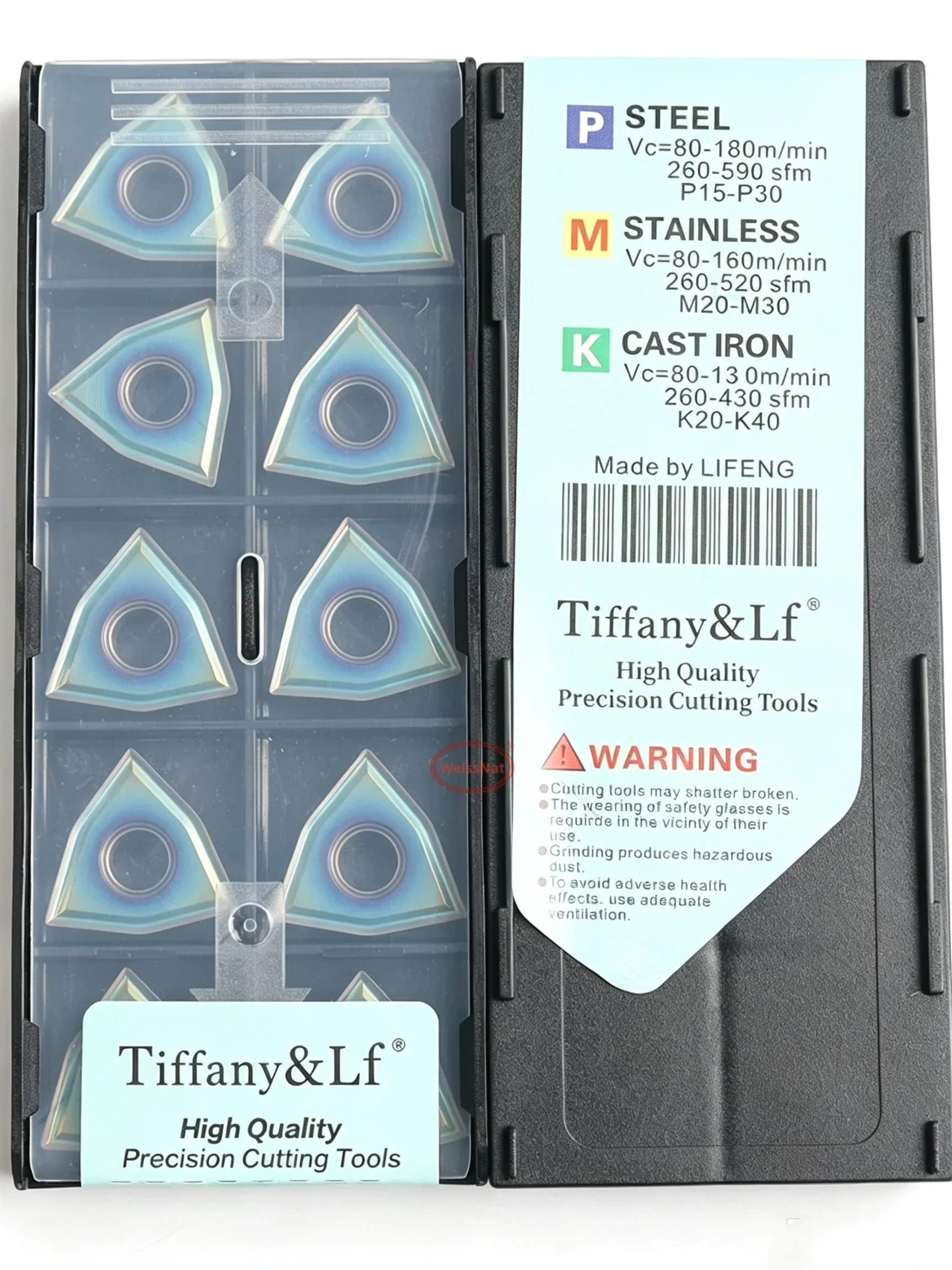 DESKAR WNMG080404 WNMG080408-MA MS MM TF618 Carbide Insert WNMG Inserts - view 6