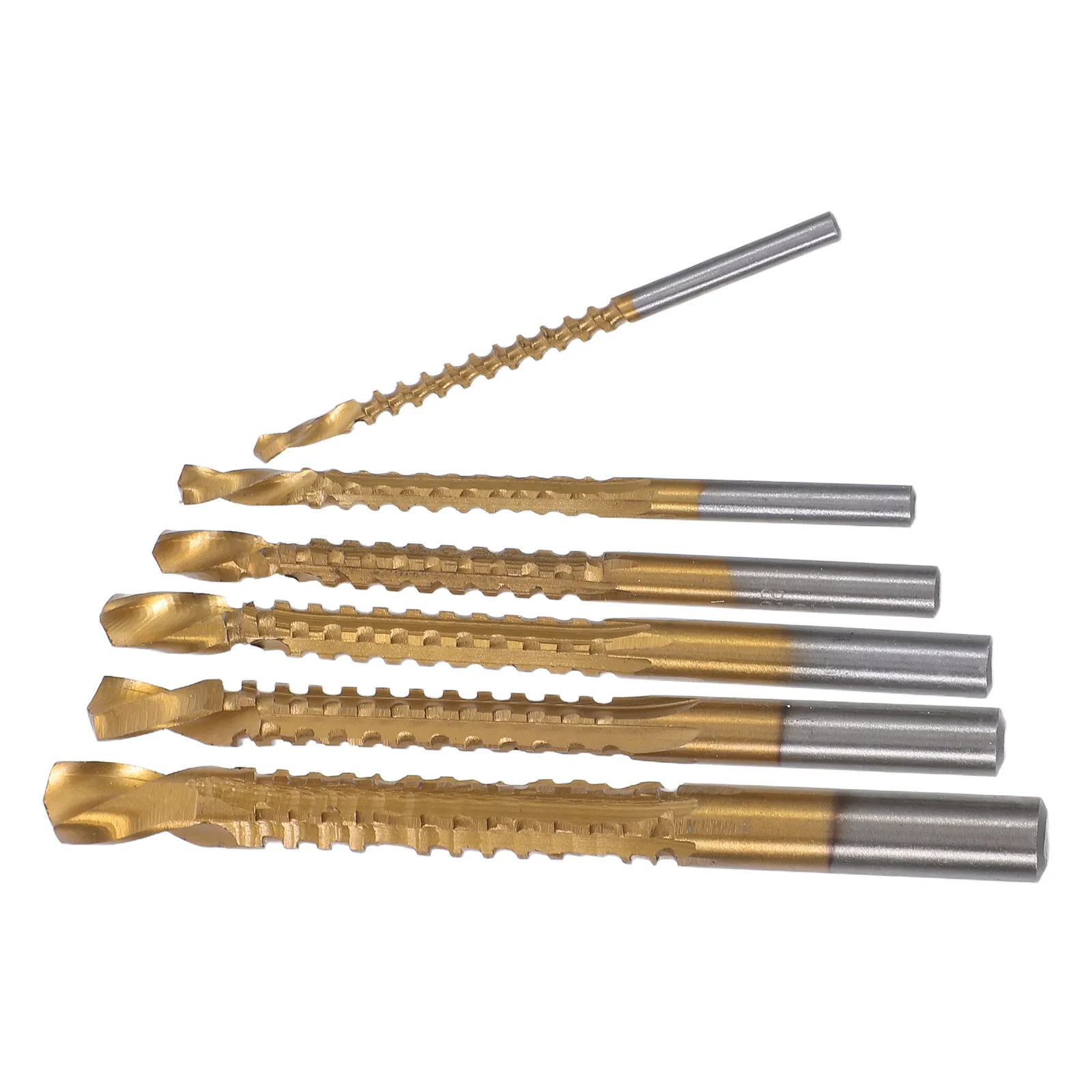 

6Pcs Electric Drill Bit Set Corrosion Resistant Size 3Mm 4Mm 5Mm 6Mm 6.5mm 8Mm for Aluminium Wood Plastic