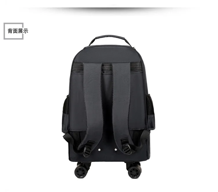 Business-Rucksack für den Außenhandel, Großer Multifunktionaler Doppel-Rucksack, Studentenrucksack, Leichtgewichtig – Detail 28