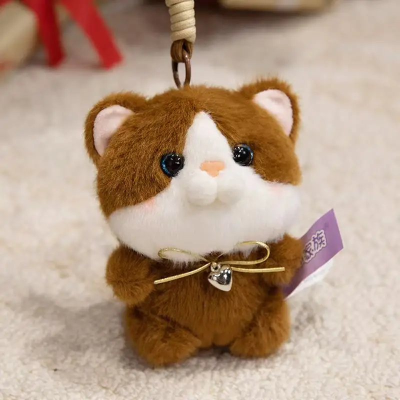 Latest Tuanzi Cat Backpack Pendant Keychain Filled Plush Toy Handmade Doll Cartoon Anime Cute Children's Birthday Gift Doll