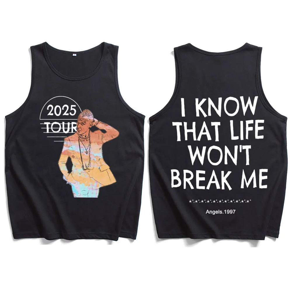 

Singer Robbie-Williams RW Tour 2025 Tank Tops Shirt Man Woman Streetwear Vest