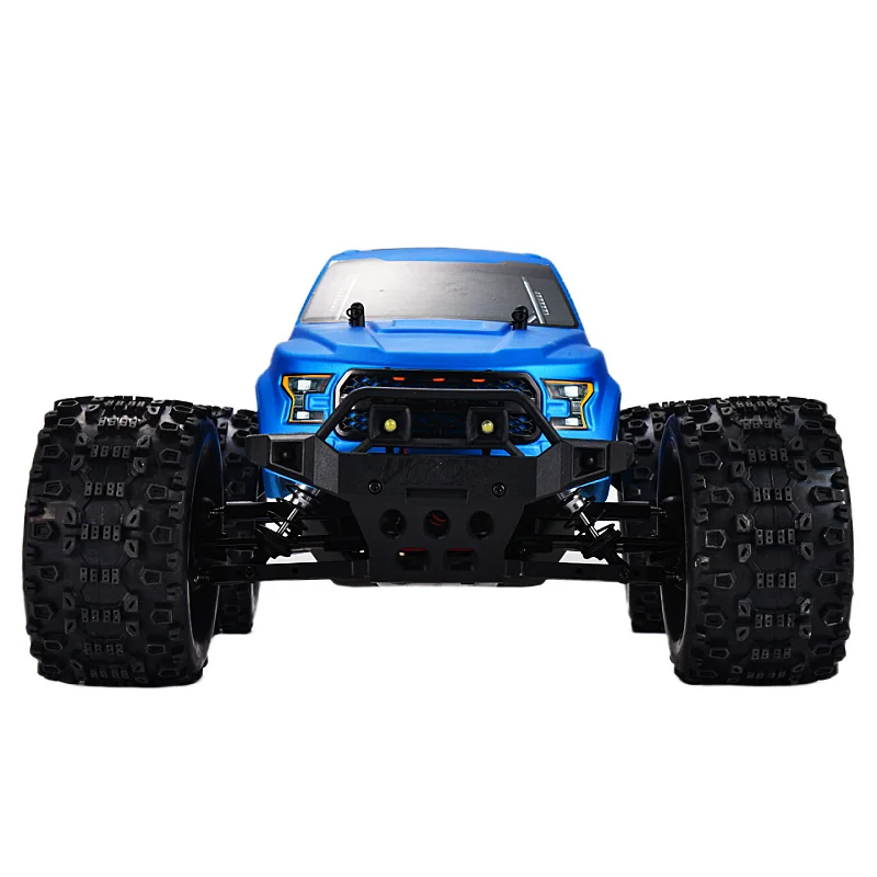 FSR Small tank high speed RC model vehicle remote control off-road short card 4WD adult Brush motor electric racing Blue