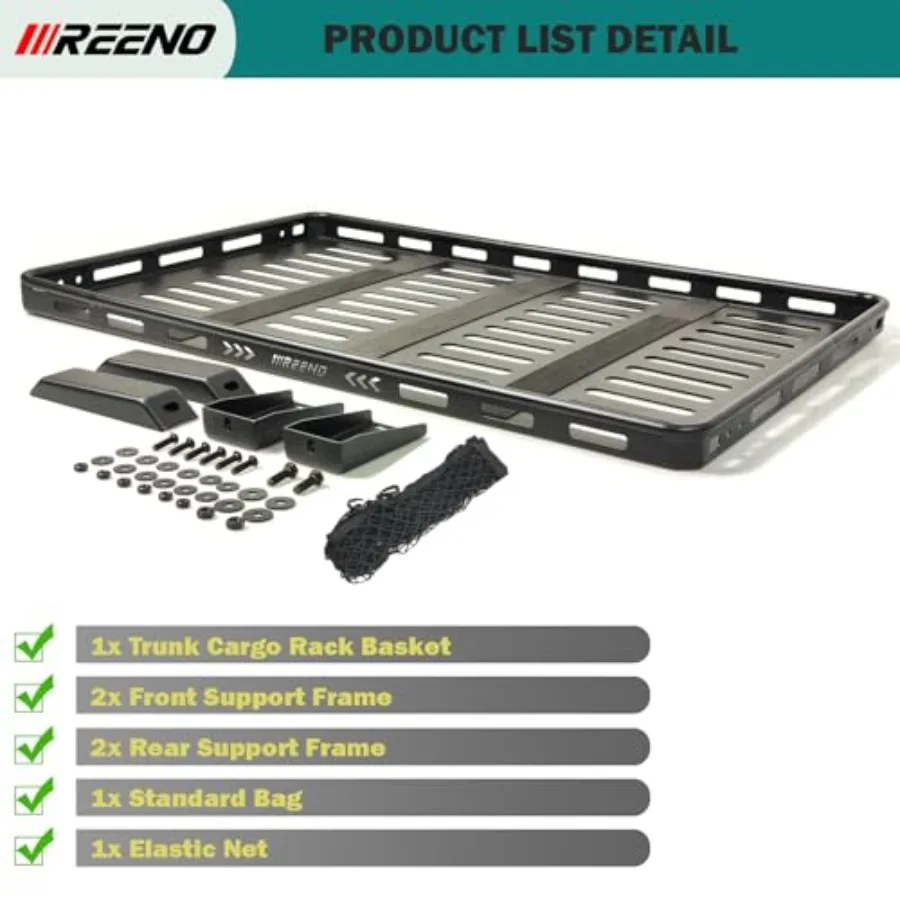 الثقيلة الخلفي حمولة حقيبة السيارة رف سلة ل 19972006 جيب رانجلر TJ دائم تخزين حامل الحقائب مع عدم وجود الحفر Installa #3