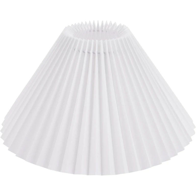 

Прозрачный белый плиссированный абажур, настольная лампа, подвесной светильник, небольшой ночник, аксессуары для абажура