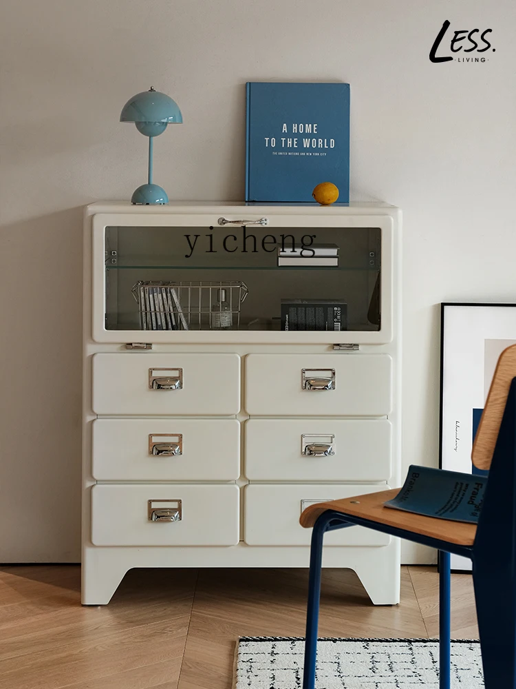 

LX Metal Sideboard Cabinet for Home Bedroom Storage