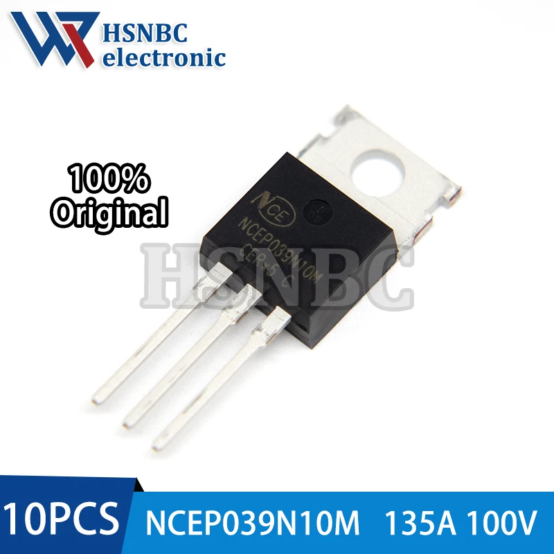 

10PCS NCEP039N10M NCEP039N10 039N10 TO-220 135A 100V N-Channel Power MOSFET Transistor 100% New Original