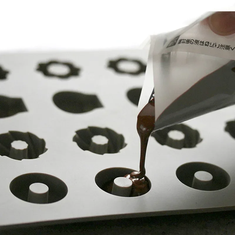 미니 과일 케이크 실리콘 금형 딸기 도넛 바나나 캔디 초콜릿 퐁당 케이크 장식 금형 주방 디저트 Bakeware