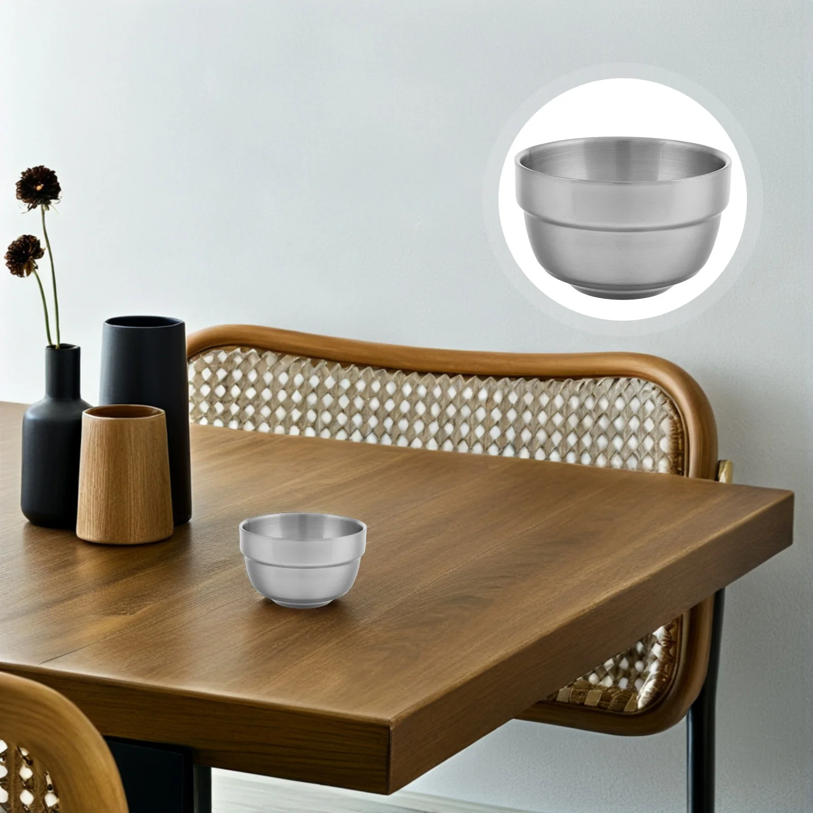 

3Pcs Stainless Steel Wine Glasses Polished Shatterproof Drink Cups for Camping Bar Party Travel Whiskey Mug Tumbler