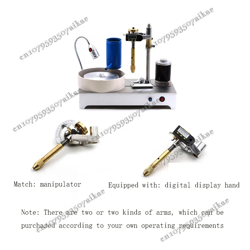 Speed adjustable jewelry making gem cutting equipment Gem cutting machine  faceted machine Gem polishing machine