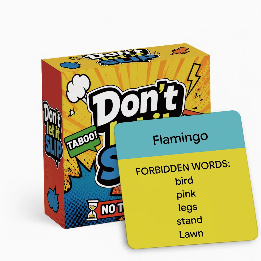 Popular Taboo Card Games in Spain, Outdoor Camping Travel Portable Card Games, Party Board Games, Social Icebreaker Games