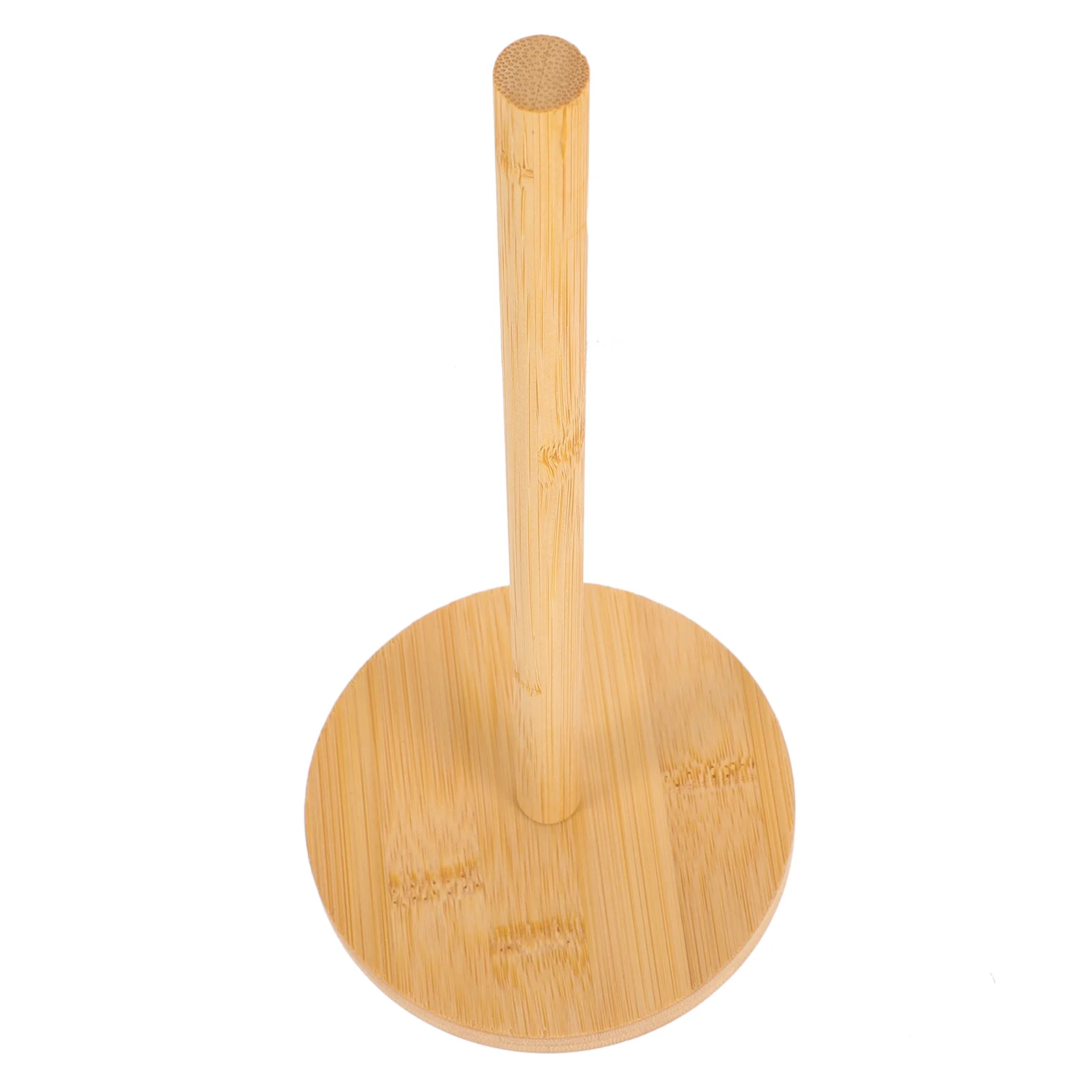 Paper Towel Holder Bamboo Countertop Kitchen Paper Towel Dispenser Bracket kitchen decor toilet paper storage