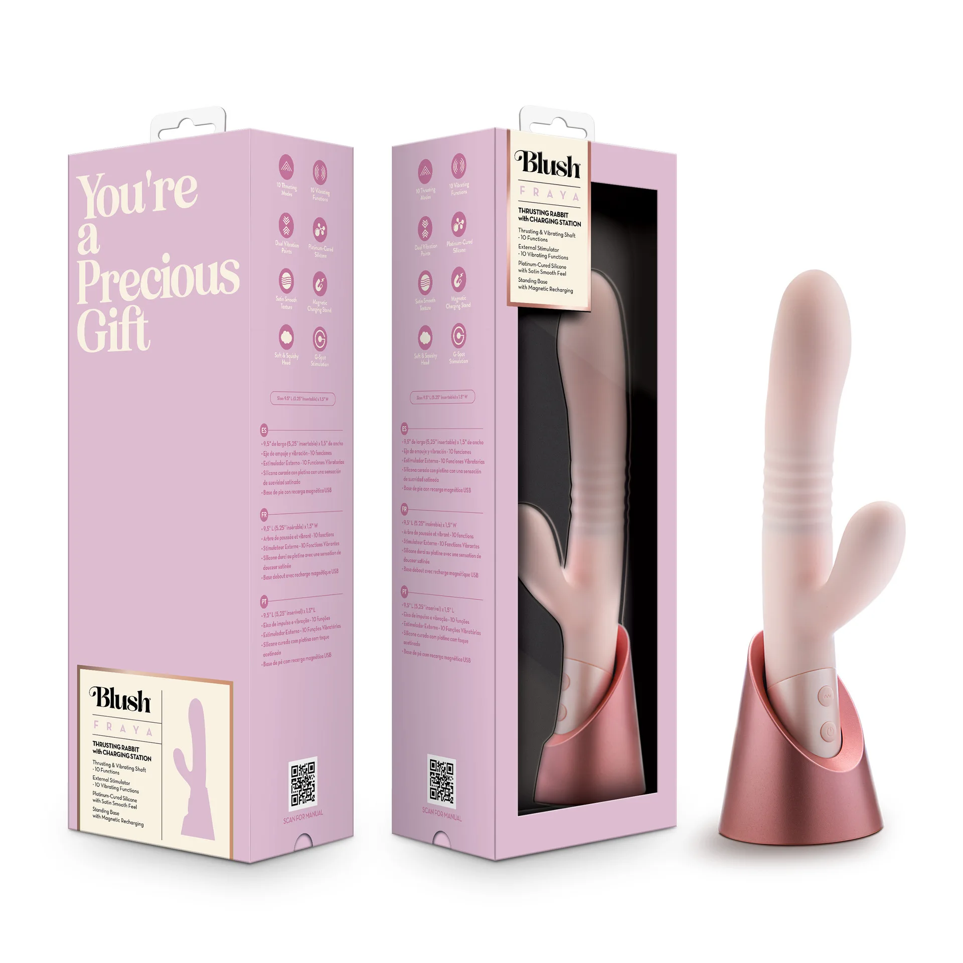 Dildo Vibrator For Women Powerful G-Spot Clitoris Stimulator Vagina Massager AV Wand Female Masturbator Sex Toys for Adult 18+
