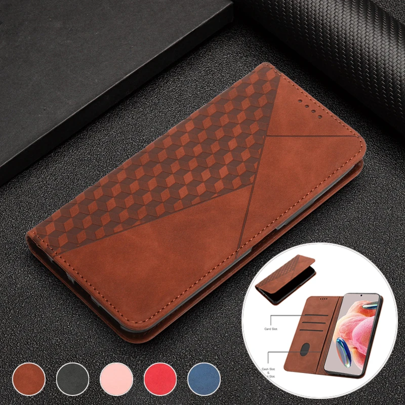 

Wallet Magnetic Leather Case For Xiaomi 12T 11T Redmi 12 12C 10 10A 9C 9T Note 12 12S 12 Pro 11 Pro 10 10 Pro Poco X5 X3 NFC M3