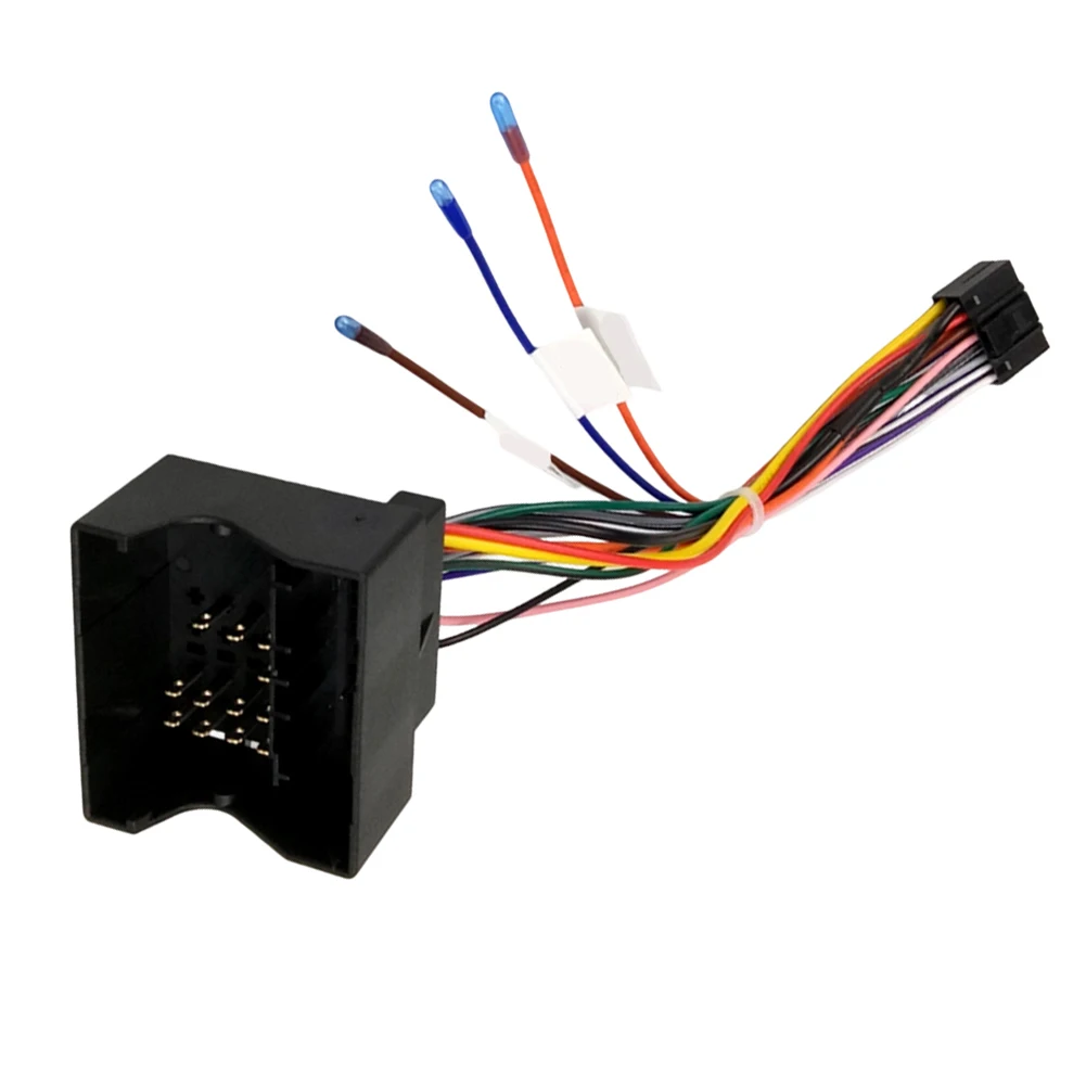 For Ford Sedans Car Power Cable 16PIN Wiring Harness Navigation System Install 16pin Power Connection Adapter Stable Connection