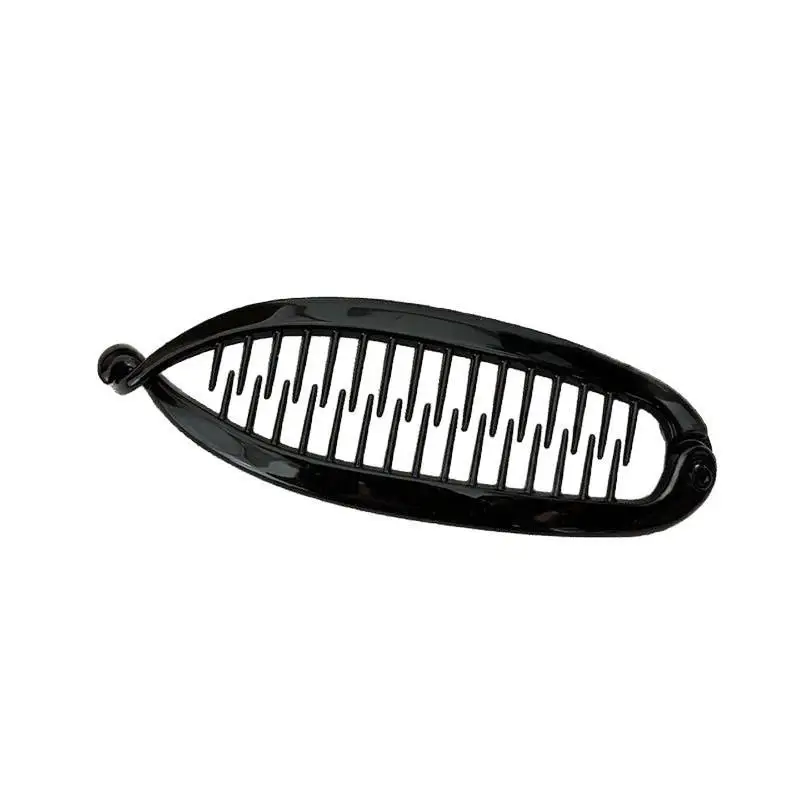 Fischförmige Bananen-Haarspangen, Pferdeschwanz-Clips, Haarreifen, Damen-Haaraccessoires, Haarnadeln, Twist-Clips – Detail 5