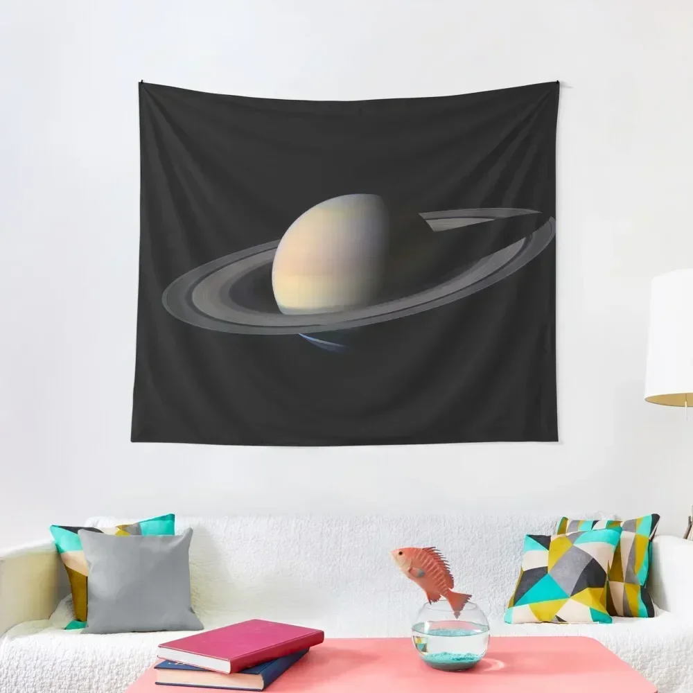 

Discovering solar system: Saturn! Tapestry Living Room Decoration Decoration Bedroom Cute Decor Tapestry