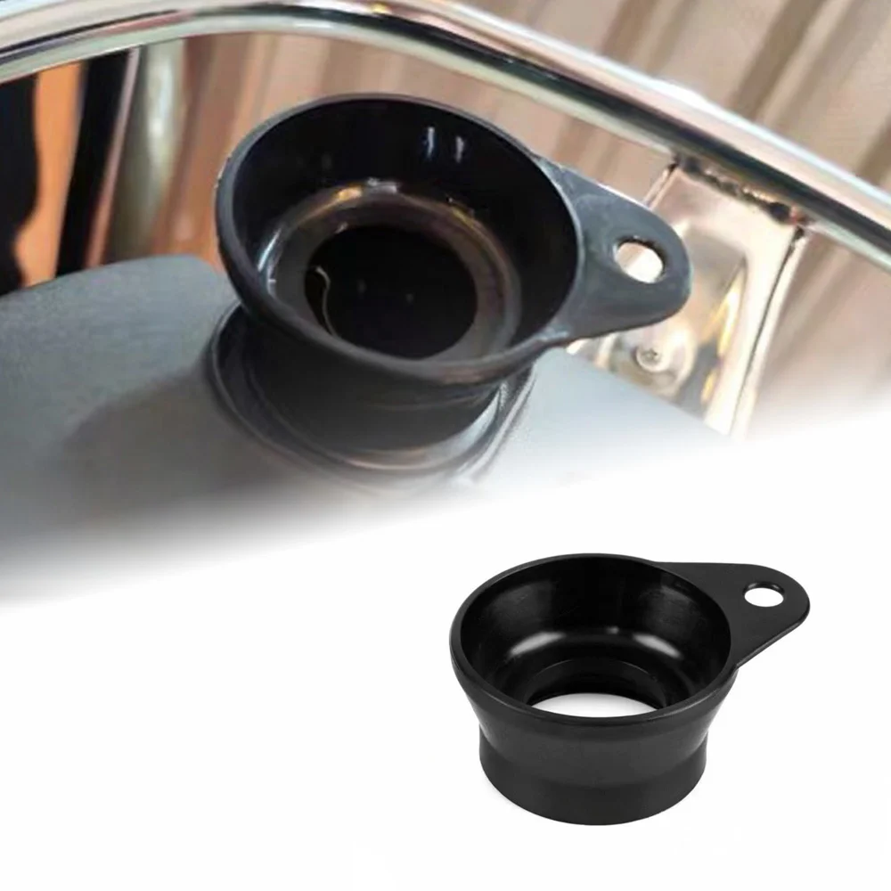 Rubber Fuel Funnel Gas Petrol Tank Filler Extension For Vespa Primavera Sprint 150 GTS300 GTV