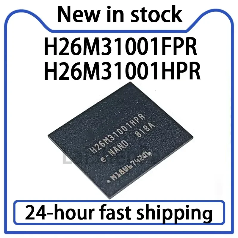 1PCS New H26M31001HPR H26M31001FPR 4G Memory IC 4.5 Version 2GB Storage Phone Font Library Hard Disk IC in Stock