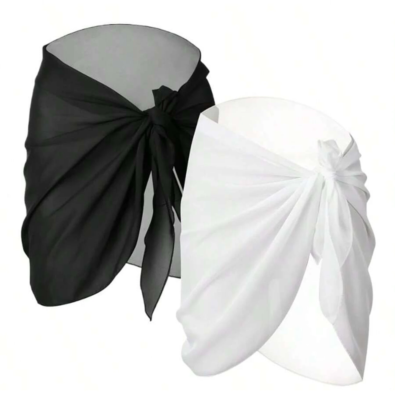 

1 шт., новый летний женский треугольный пляжный шарф, защита от солнца, модный платок, уличная шаль, купальник, накидка, шифоновый саронг