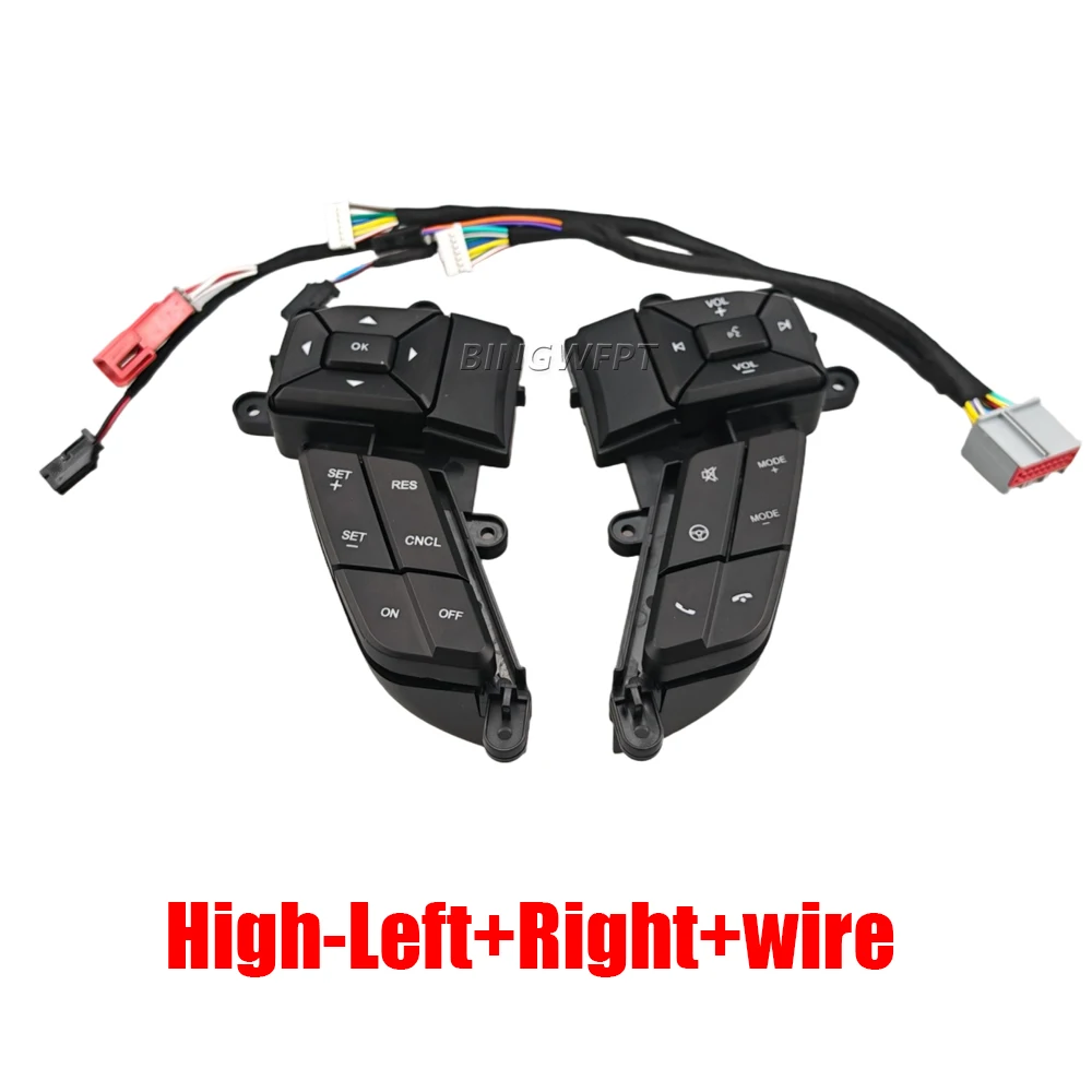 Multi-functional Steering Wheel Button New Volume Cruise Control Switch For Ford F-150 2015-2018 F-250 F-350 Super Duty 15-19 view 2