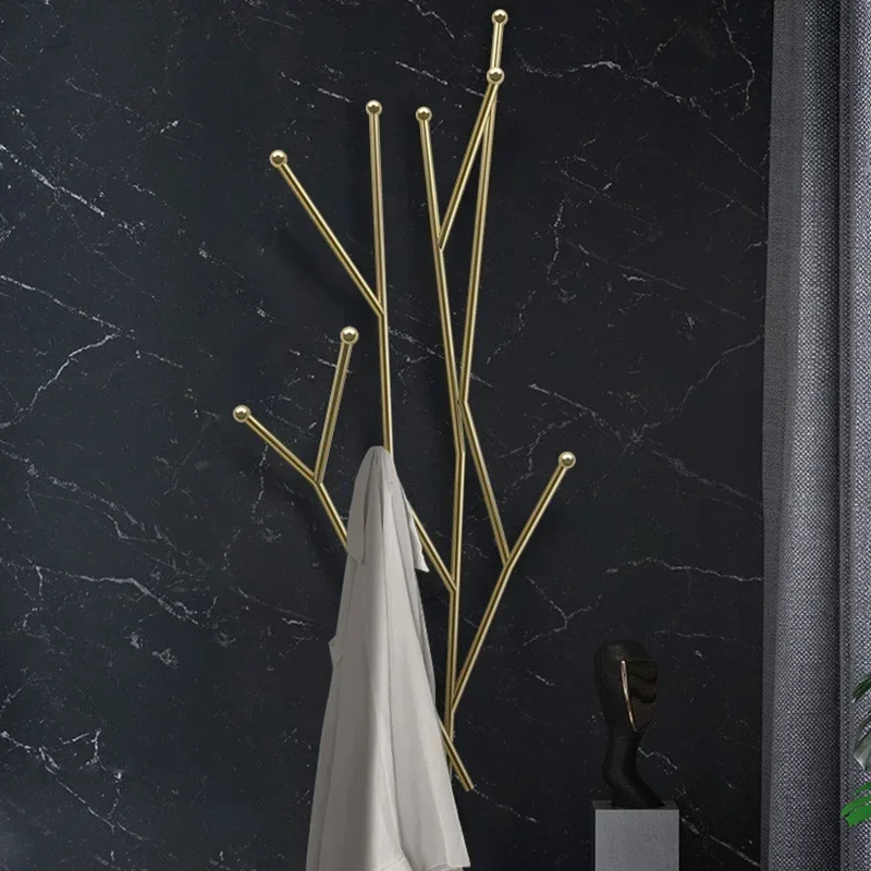 Gold Metal Coat Rack Modern Designe Detachable Bedroom Entrance Storage Coat Rack Free Shipping Burro Ropa Perchero Furniture