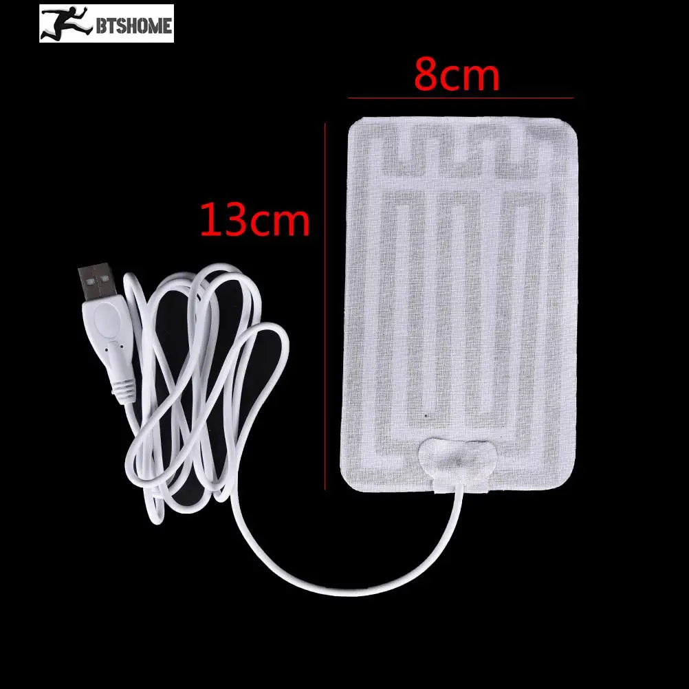 New 1 Set Electric Heating Pads Thermal Clothes Warmer Heated Jacket Mobile Warming Gear Switch For DIY Heated Clothing