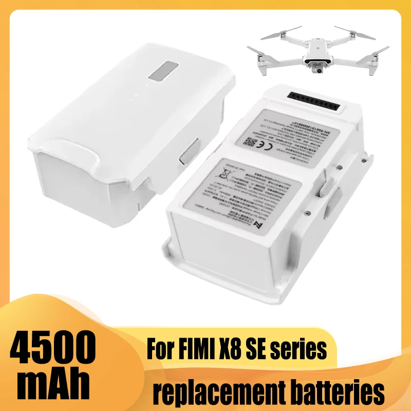 4500mAh 11.4V, for FIMI X8 SE remote control drone battery replacement FIMI X8 SE 2020, FIMI X8SE 2022 V2